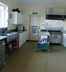 Kitchen in Compton Martin Village Hall