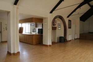 View of the bar area from the Main Hall