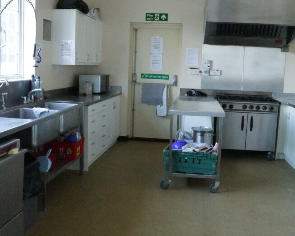Kitchen in Compton Martin Village Hall